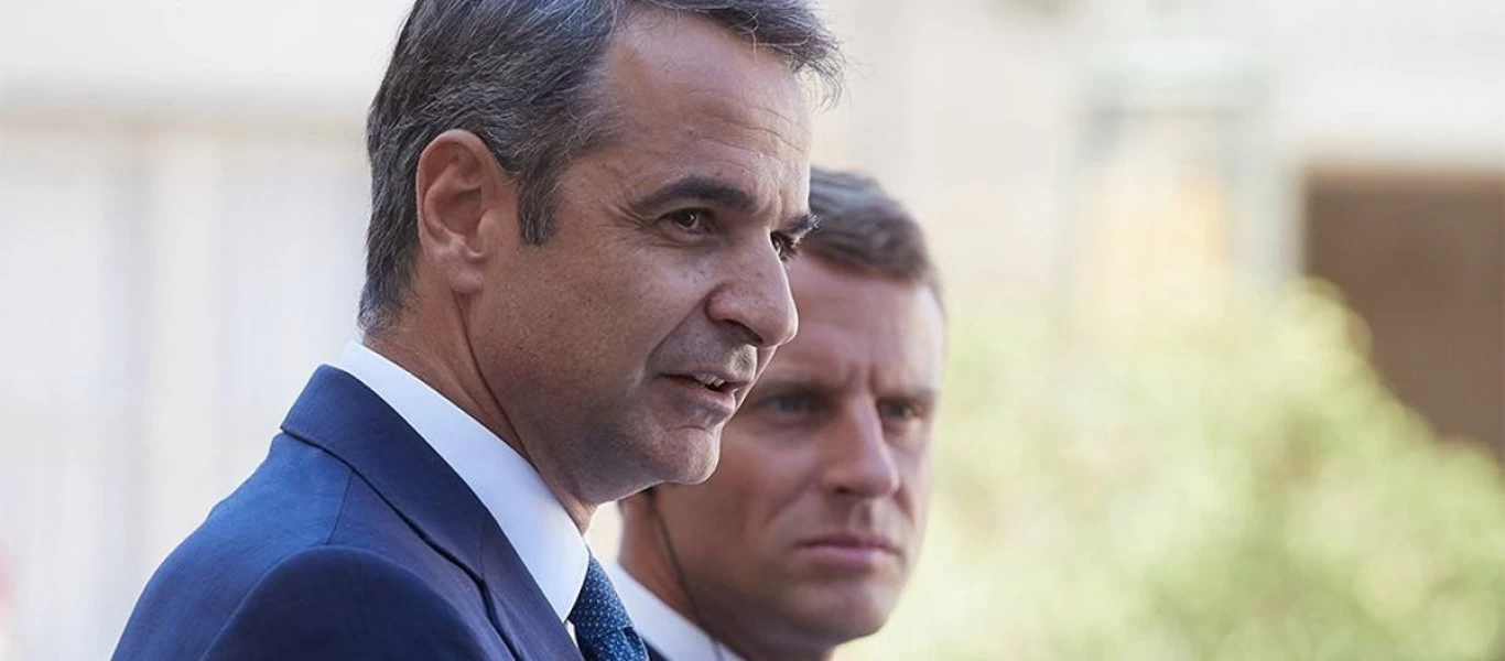 «Από κοντά» έχει ο Κ.Μητσοτάκης τον Μ.Μακρόν: Ελπίζει ότι θα τον «ξελασπώσει» σε μια κρίση με την Τουρκία αλλά...